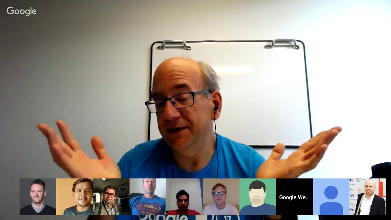 English Google Webmaster Central office-hours hangout