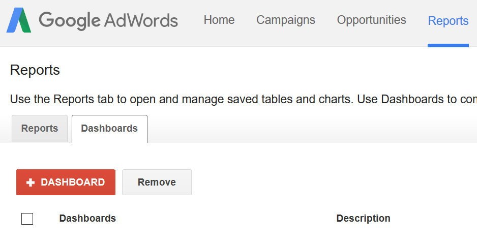 Adwordsis töölaua loomine Google Adwordsis töölaua loomine