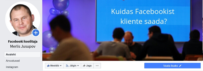Facebooki turunduskoolitus Kuidas turundada Facebookis