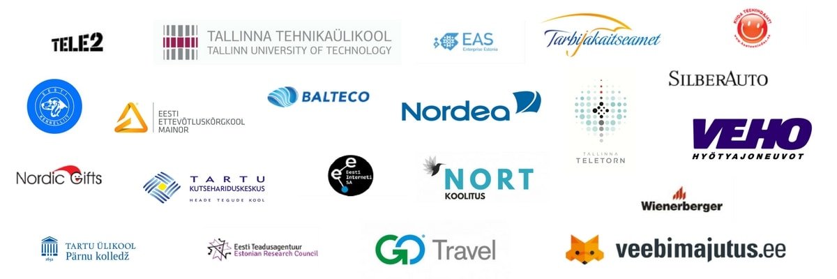 KoduleheKoolitused kliendid KoduleheKoolitused turunduse partnerid